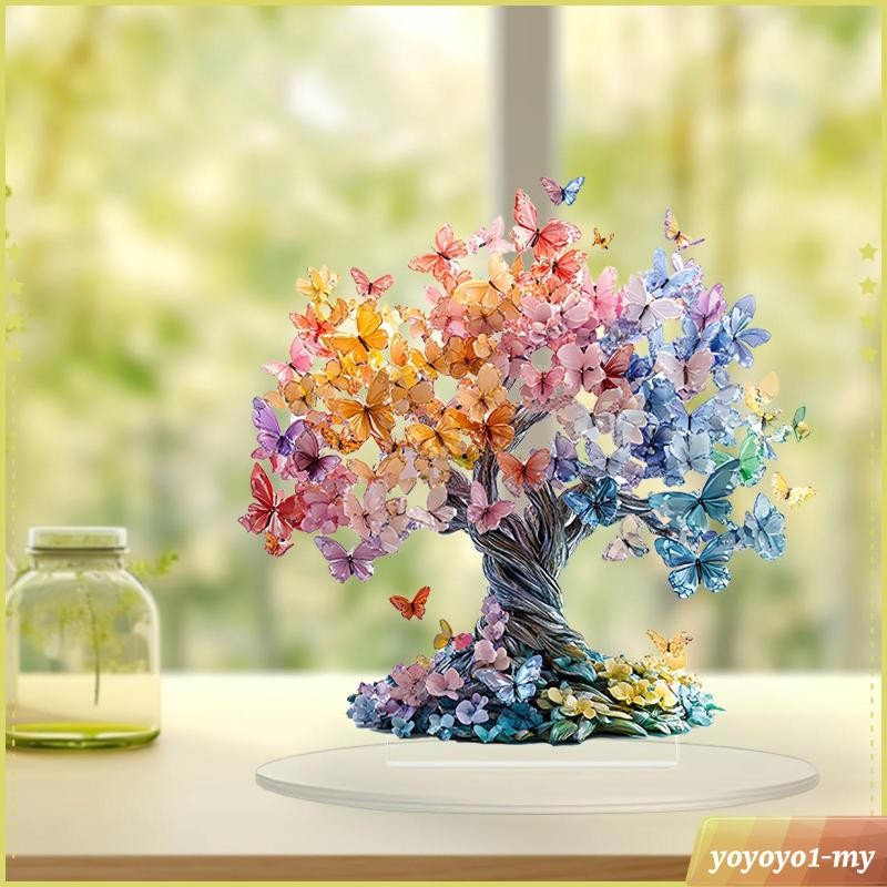 [YoyoyocfMY] Lucky Tree Table Ornament Table Centerpiece Lightweight ...