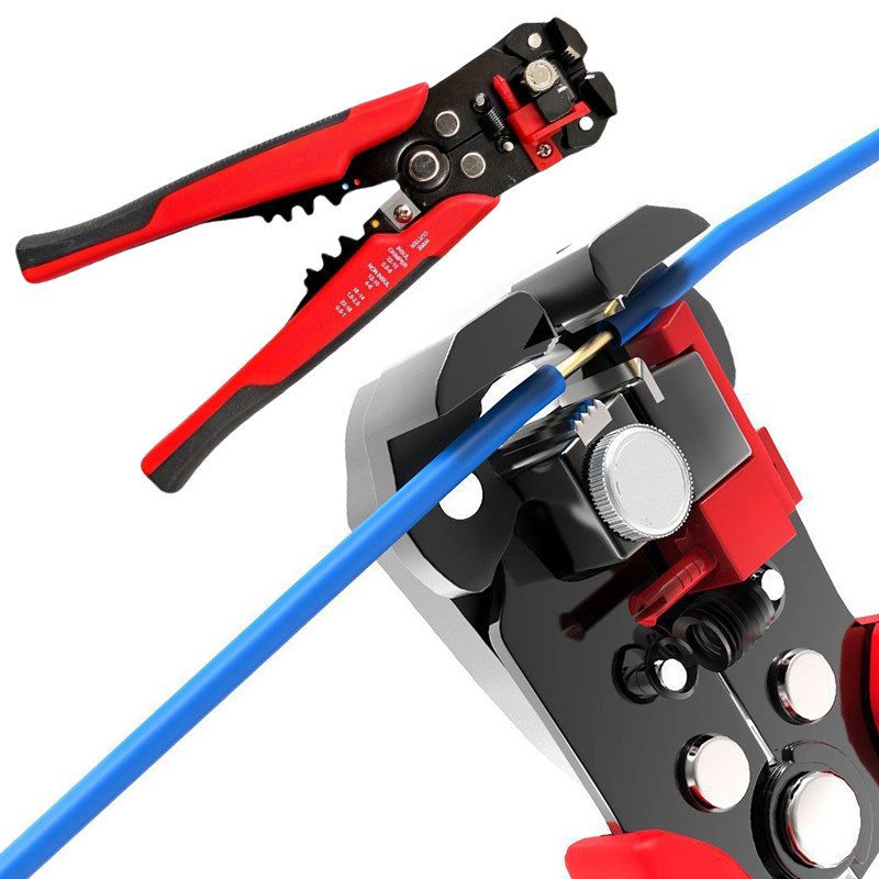 3 in 1 Wire Automatic Stripper Crimping Cutting Tool Pemotong Wayar ...