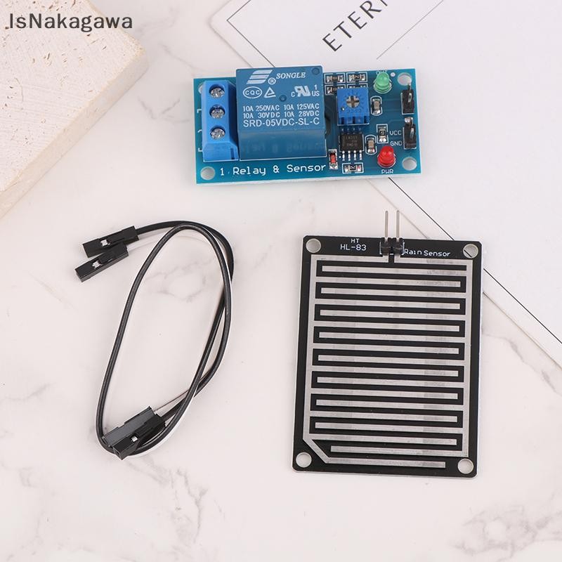 [Isn] Snow Raindrops Detection Sensor Module Rain Weather Module ...