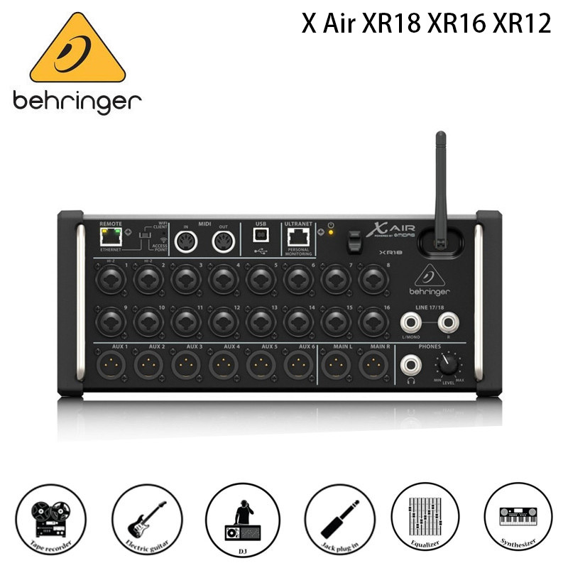 Behringer X Air XR18 XR16 XR12 Digital Mixer | Shopee Malaysia