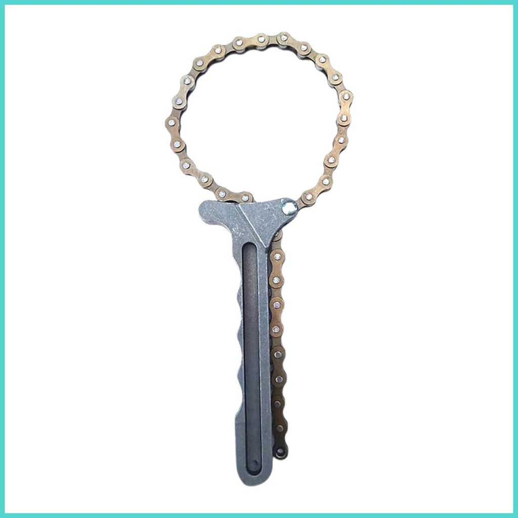 Oil Filter Chain Heavy Duty Chain Wrench for Pipe Fittings Adjustable ...