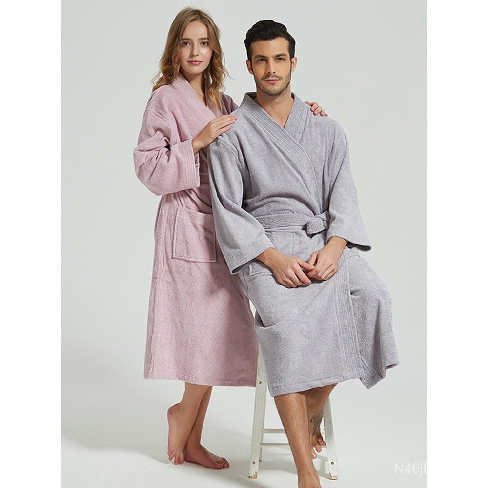 Japanese Style Bathrobe Boys Girls Children Pure Cotton Nightgown ...