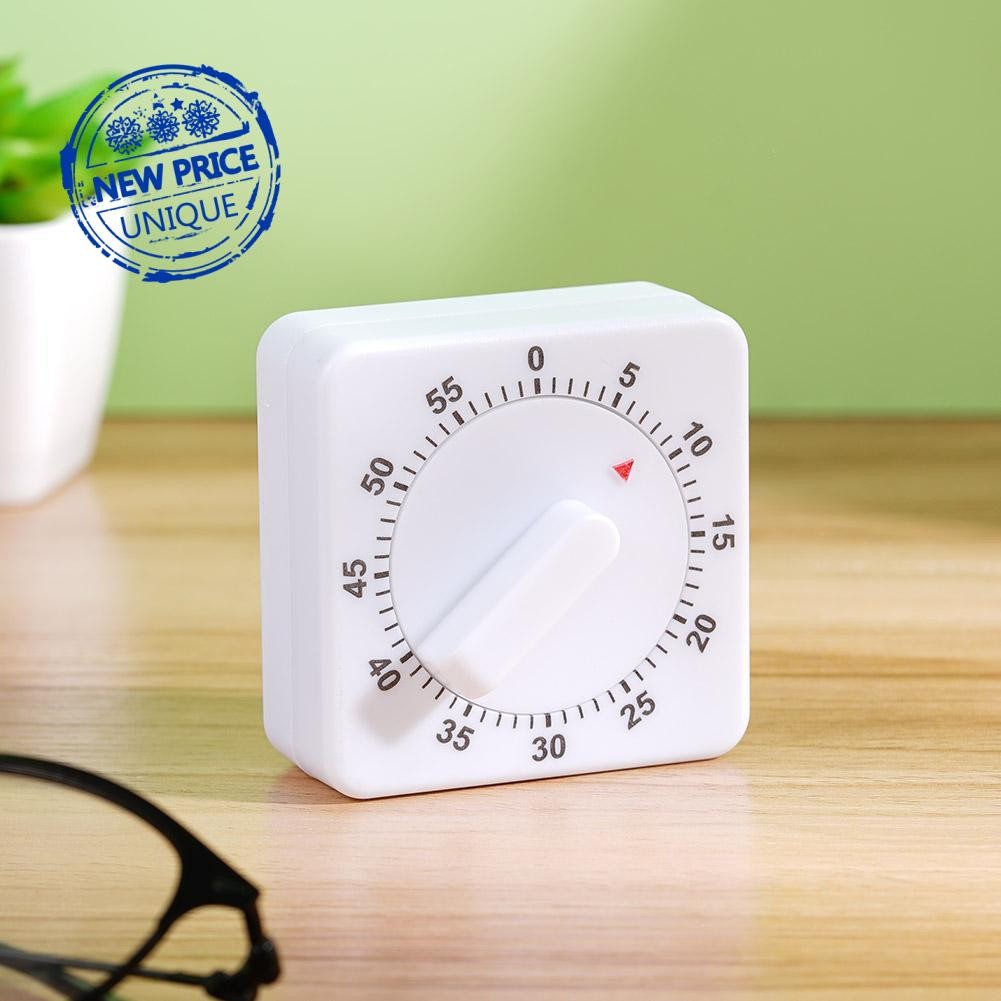 Kitchen Small Square Pendulum Timer 60 Minutes Timer Mechanical ...