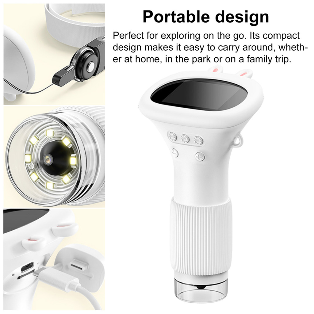 Lingoer| Mini Digital Microscope Digital Microscope Camera 1000x Mini ...