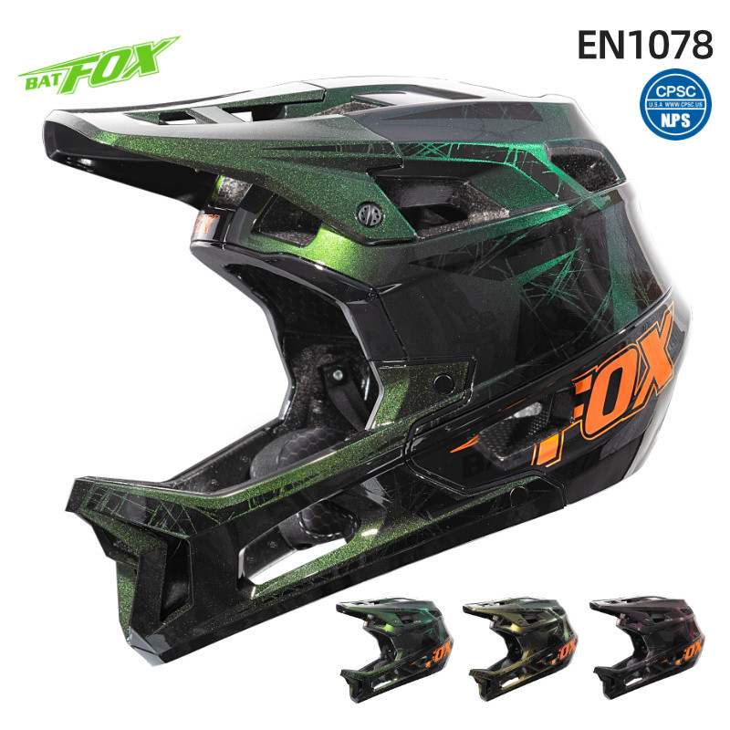 American FOX Full Helmet Mountain Bike Bicycle Speed Down Off-Road ...