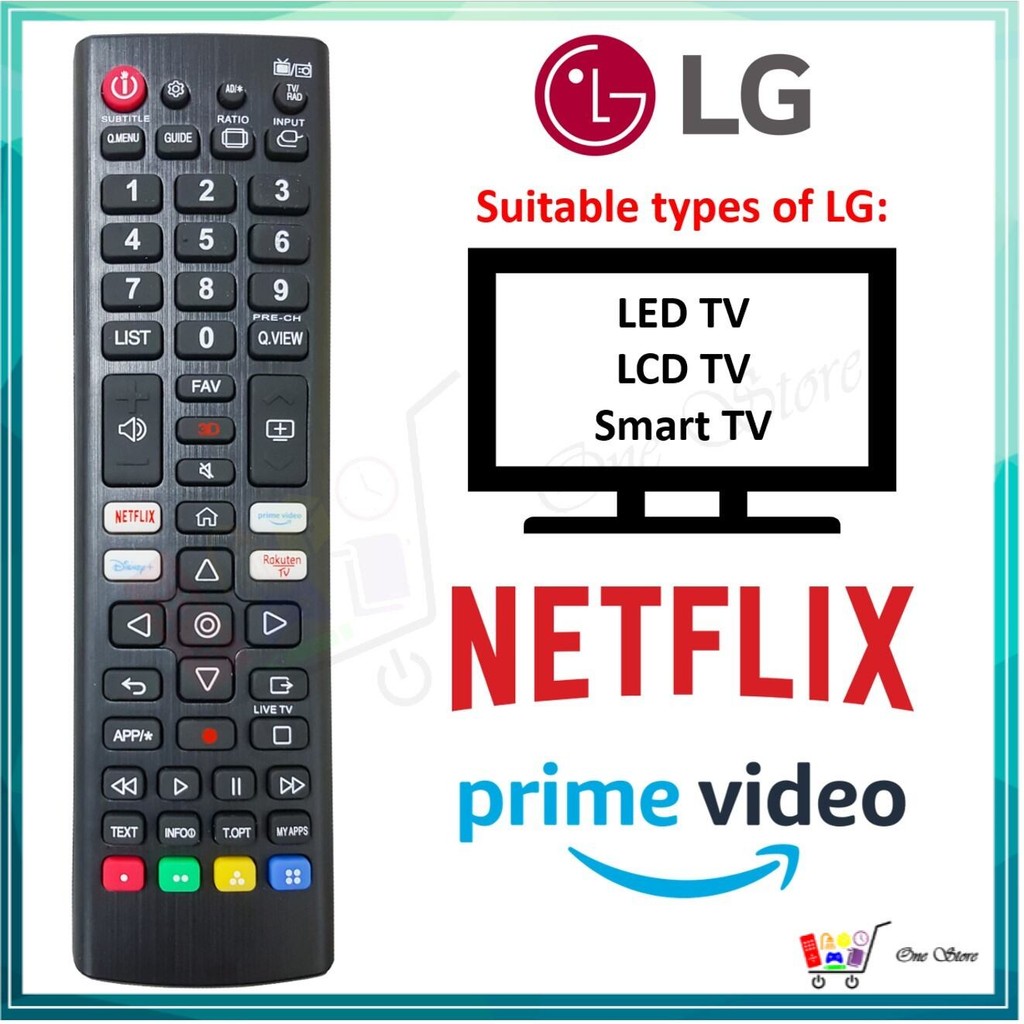 L1379V LG UNIVERSAL REMOTE CONTROL SMART TV PLASMA LCD LED ALAT KAWALAN ...