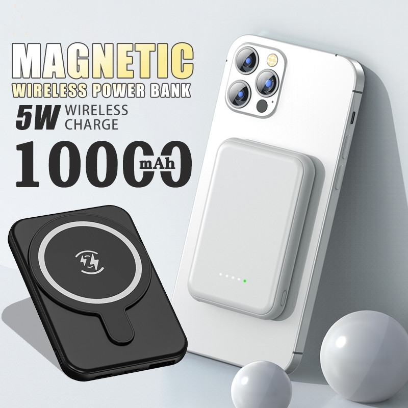 Magnetic Powerbank Wireless 10000mAh Power Bank Fast Charge USB