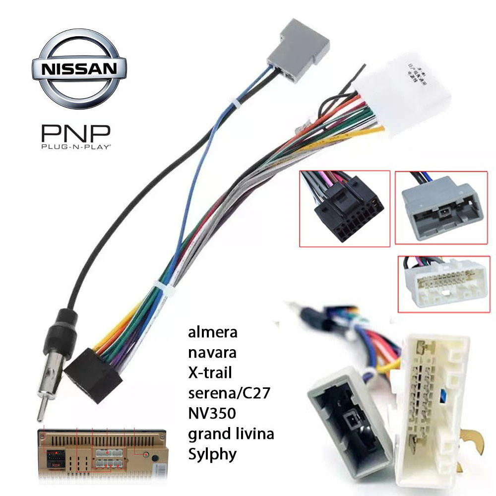 Universal Female Wiring Harness Car Radio Adaptor Connector Wire Plug ...