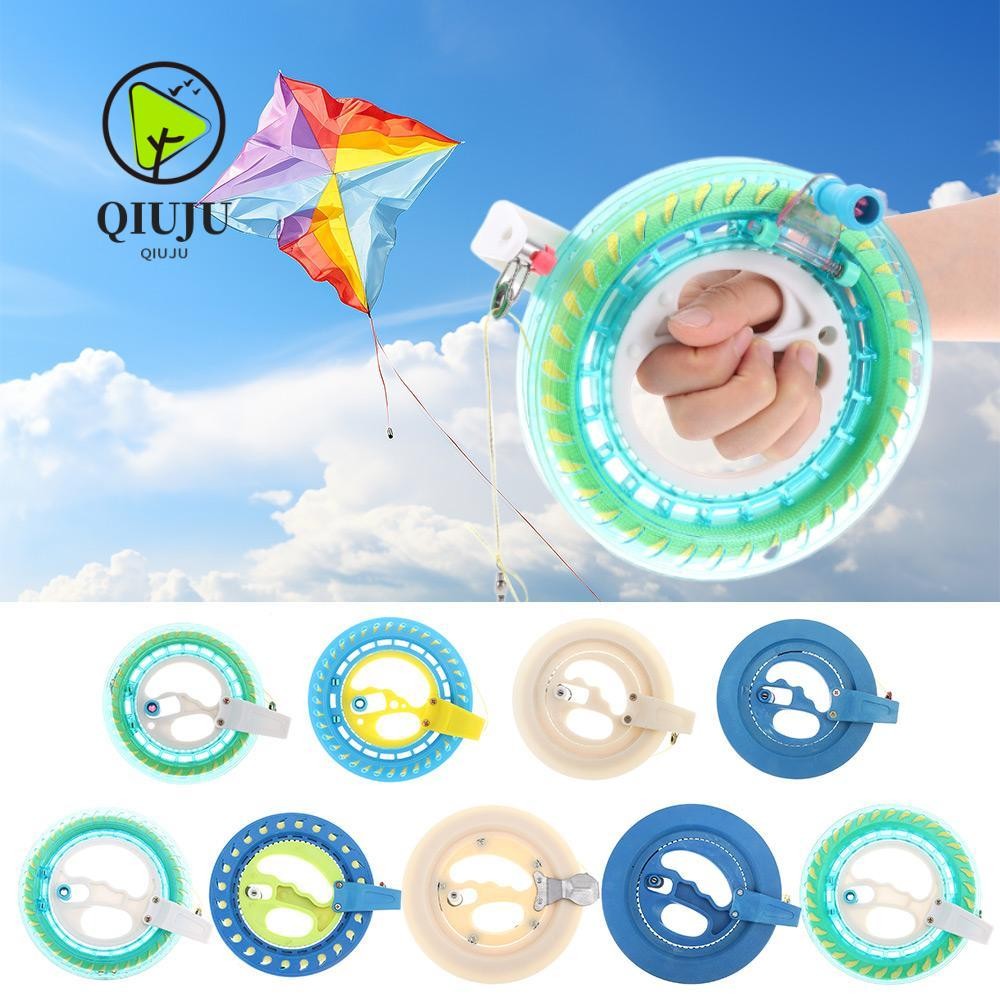 QIUJUU Kite Reel Grip Round Blue Twisted String Line String Flying ...