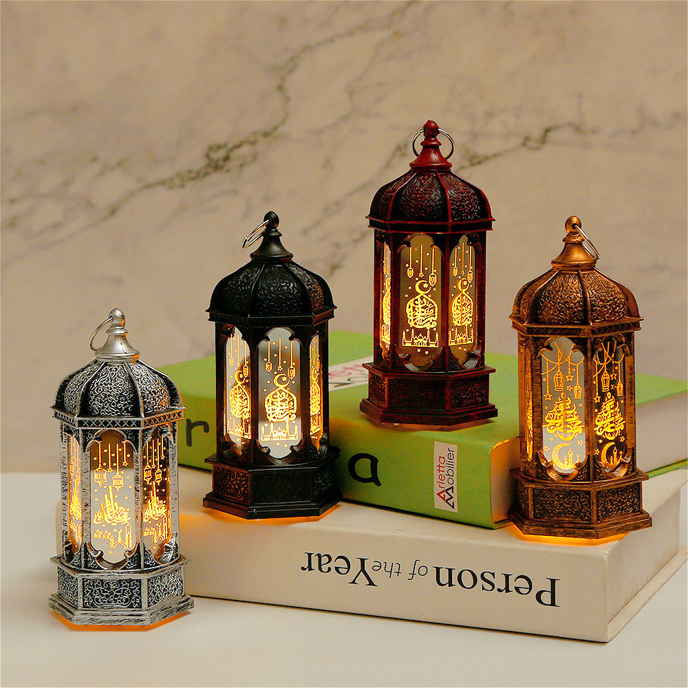 LED 2025 Hari Raya Lampu Eid Retro Night Light Home Ramadan Supplies ...