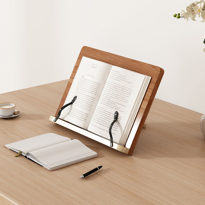 Horo Reading Shelf Reading Shelf Wooden Adult Reading Handy Tool Book ...