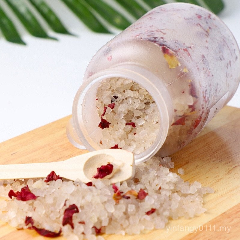 Bath Hot-selling Rose Dried Flower Bath Salt Moisturizing Skin Medium ...