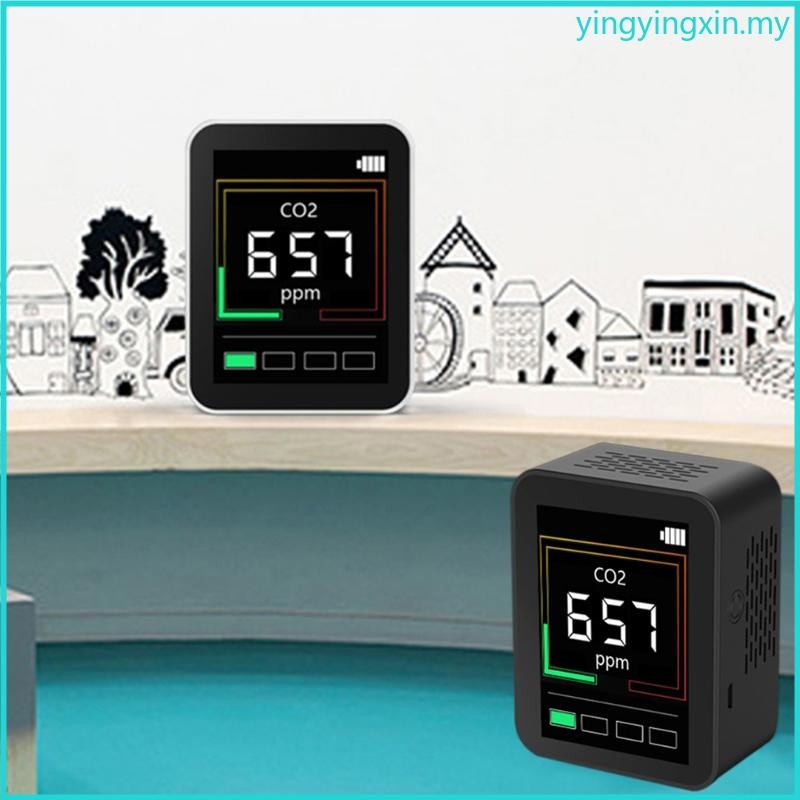 YIN Multifunctional CO2 Meter Air Quality Monitor Carbon Dioxide ...