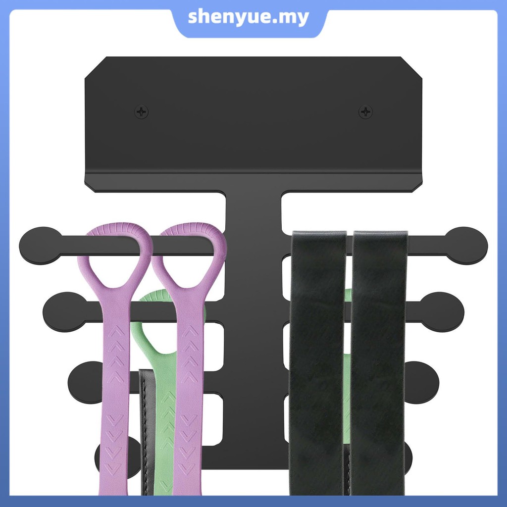 Fitness-Organizer-Wandregal Für Zubehör – Für Widerstandsbänder, Ketten, Gürtel, Kompakt 24x22x4 Cm