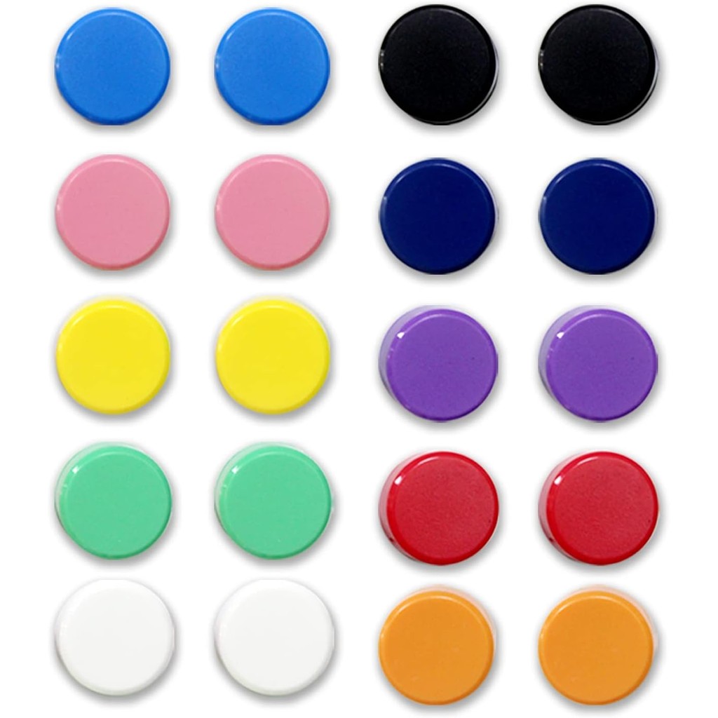 Qualsen 12 Pcs Flower Fridge Magnets - Cute Decorative Magnets For Refrigerator, Whiteboard, Locker & Kitchen - View #9