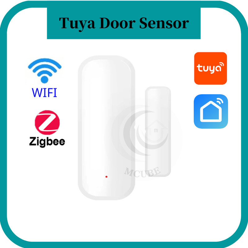 Tuya Smart WiFi Zigbee Door Sensor Wireless Window Open Closed Detector ...