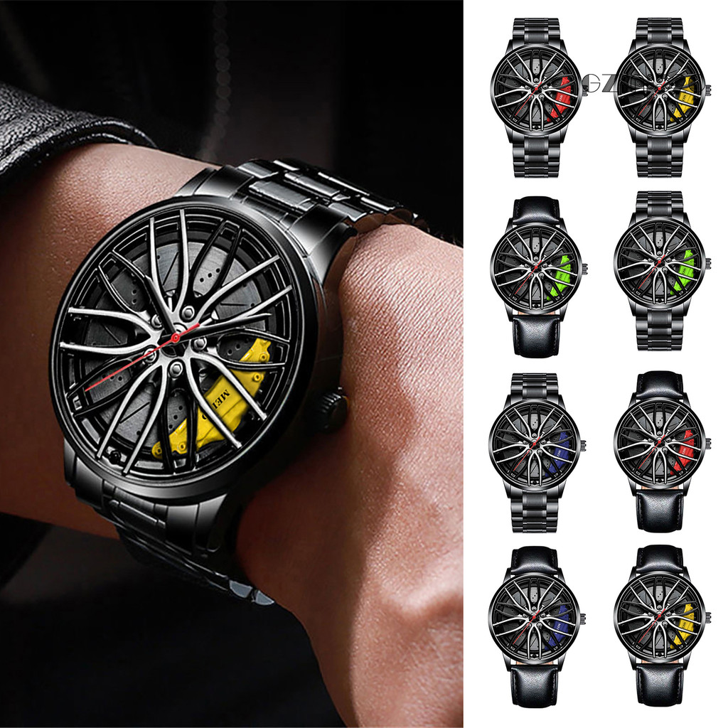 [GZM]Men Quartz Watch Precise Round Dial Pointer Display Shockproof ...