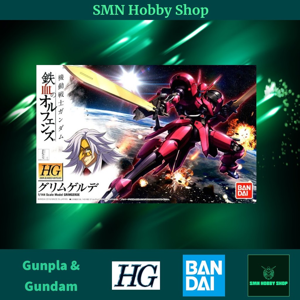 HG 1/144 Grimgerde 014 Gunpla Gundam Toys Plastic Model Kit [HGIBO ...