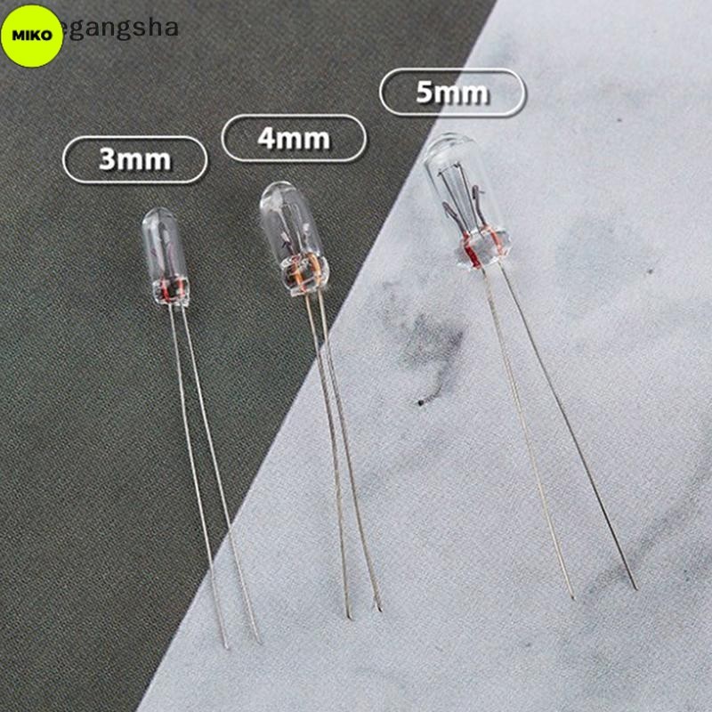 G40 Bulb 100pcs Clear 2.5mm Mini - 12V 40mA Warm White - Perfect For Model Lighting & DIY Crafts Grain Of Wheat Bulbs - Foto 10