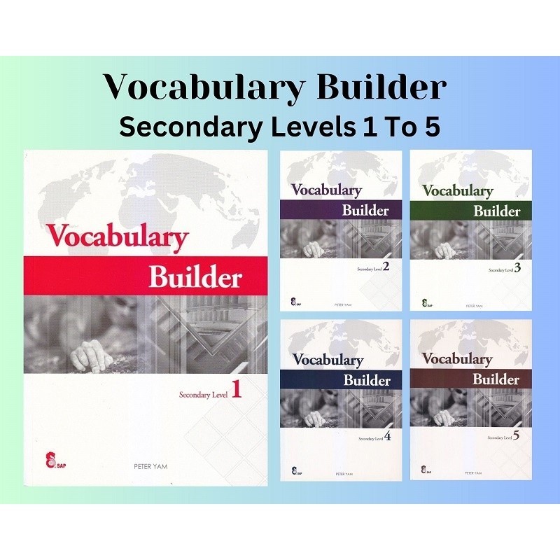 Singapore Syllabus (SAP) - Vocabulary Builder Secondary Level 1,2,3,4,5 ...
