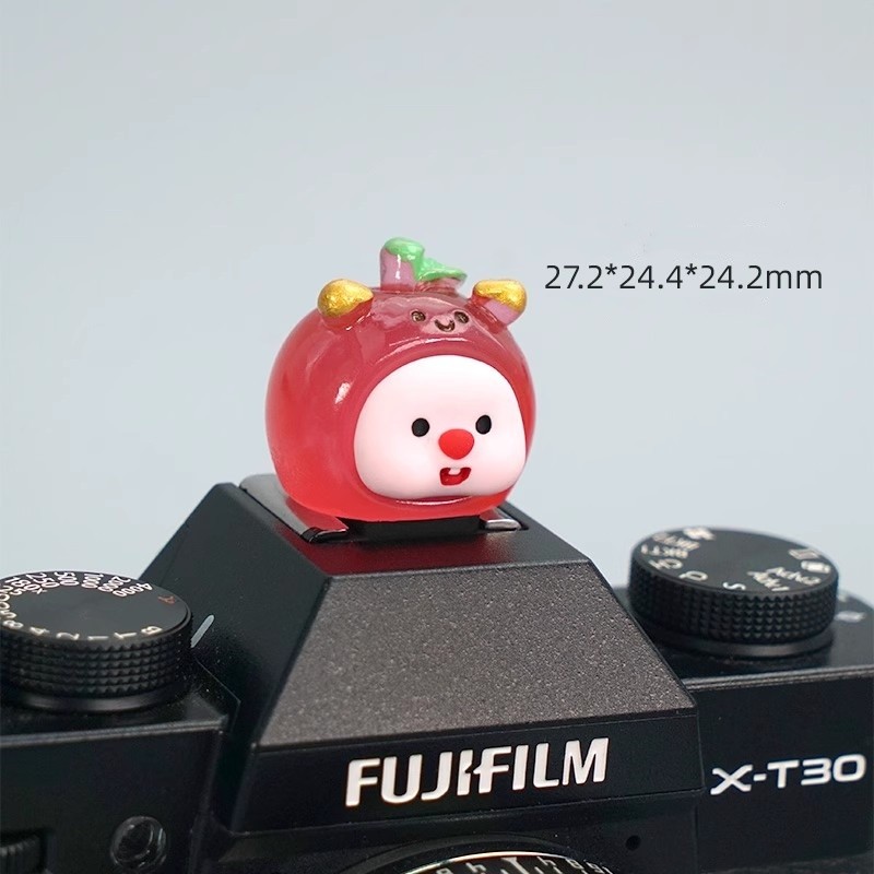 Camera Hot Shoe Cover 3D Soft Silicone Cold Shoe Protector Cartoon Hot Shoe Protector Flash Protection Cute Kawaii Universial - 44 - View #3