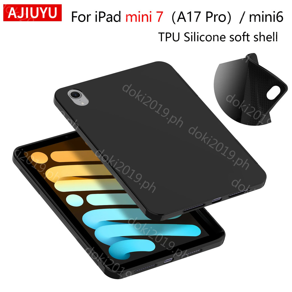 Soft Case For iPad mini (A17 Pro) 2024 Mini7 Silicon TPU Shell for iPad ...