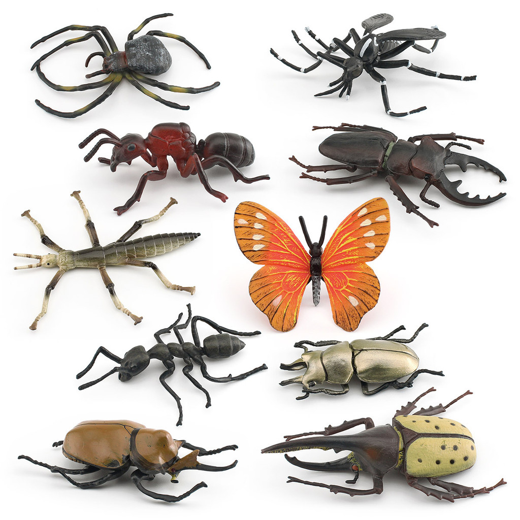 Simulation Insect Animal Model Ornaments Worms Big Worms Butterfly ...