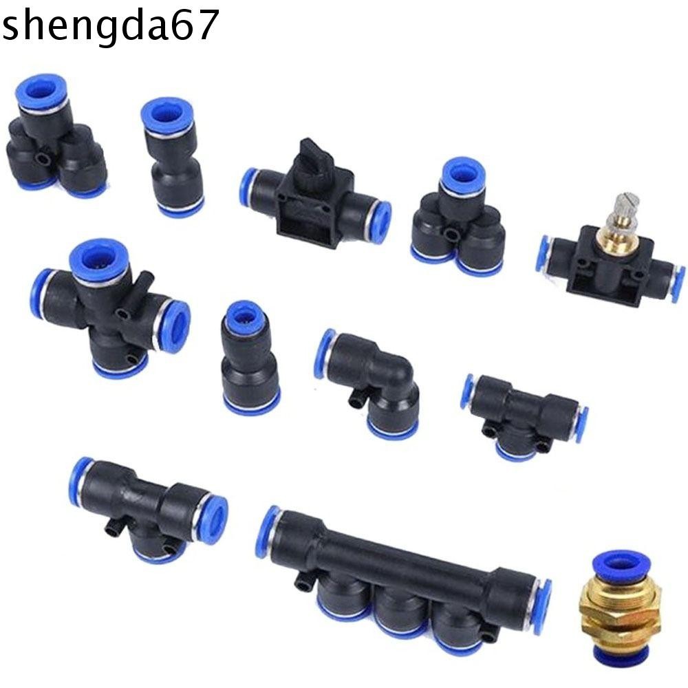 SHENGDA Quick Fittings Hard Pu/Pv/Pk/Pe/Py/Pm/Sa Tube Material ...