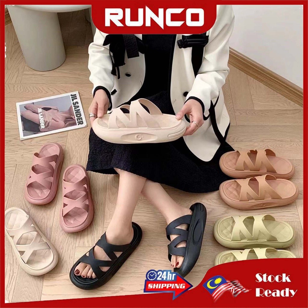 18 Runco Sandal Silang Wanita – Selesa & Anggun | Shopee Malaysia