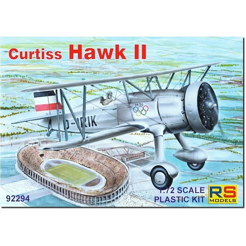 RS model (RS models) 1/72 Germany Curtis Hawk II Woodkit Plastic Model ...
