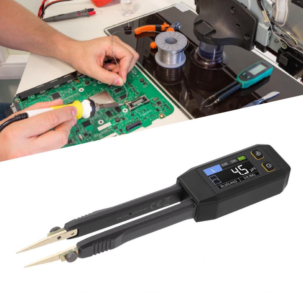 Goonshopping Digital SMD Tester Battery Powered Automatic Component ...