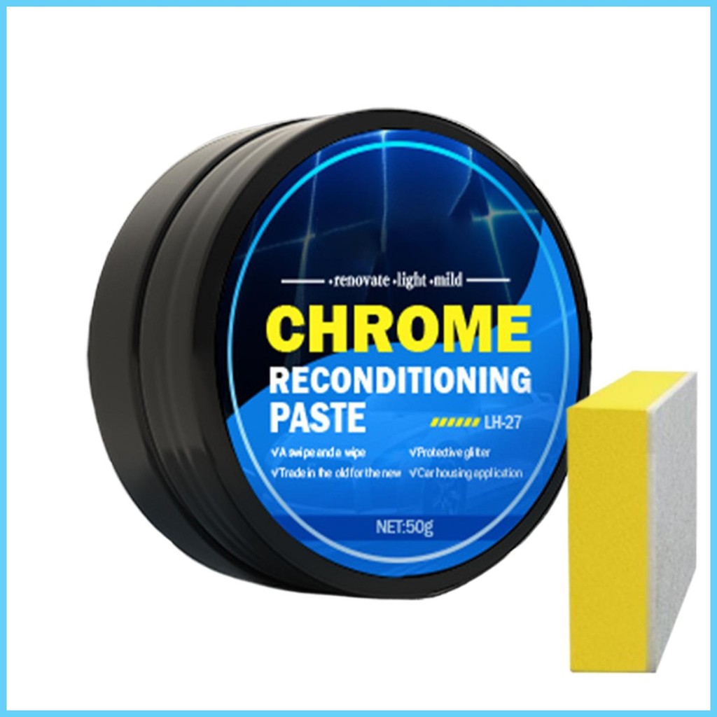 Chrome Cleaner and Polish Rust Remover Metal Polish Chrome Restorer ...