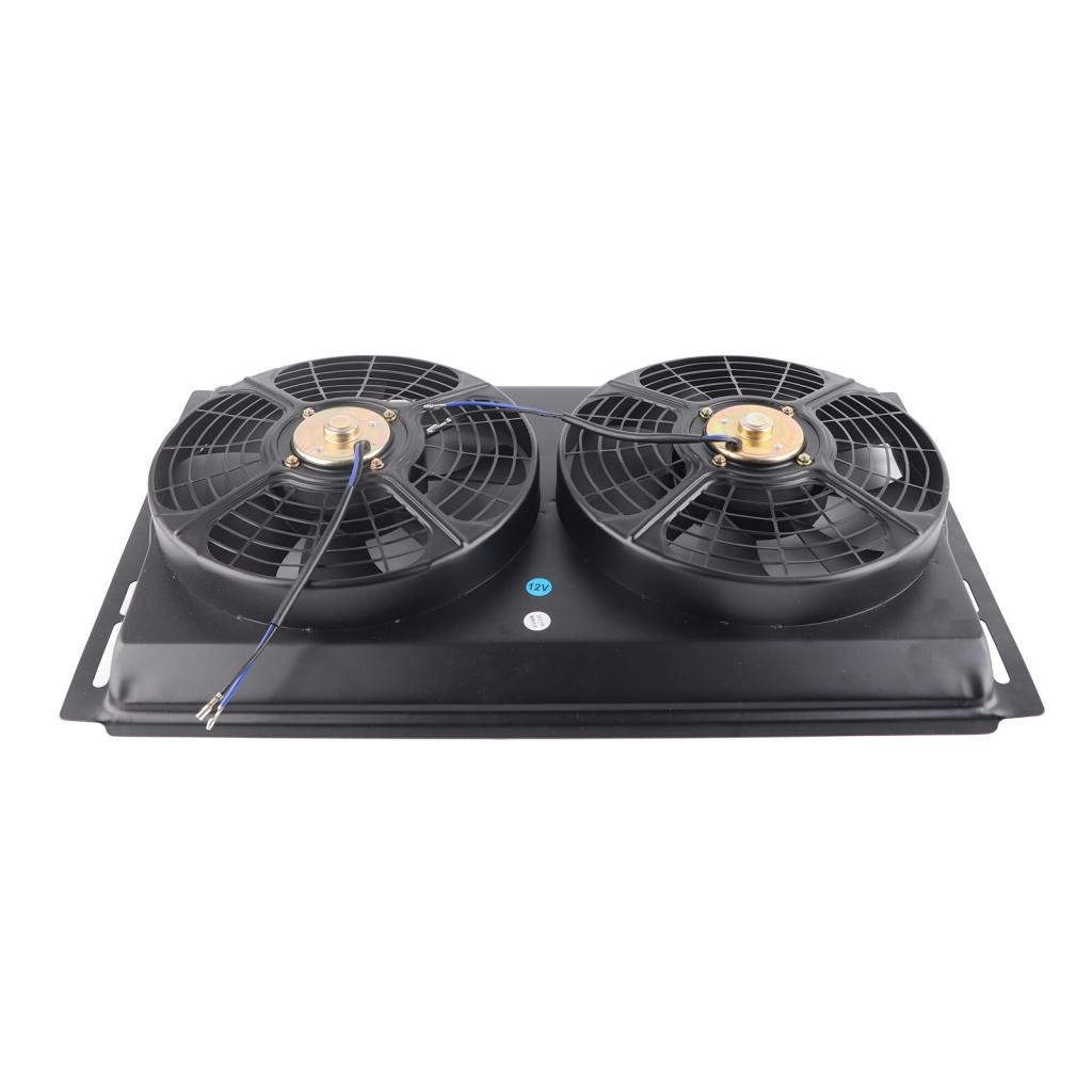 Car Radiator Cooling Fan DC12V 80W Engine Cooler for Air Conditioning ...