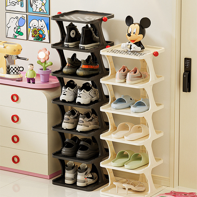 New shoe rack with multiple layers of stackable and thickened material ...