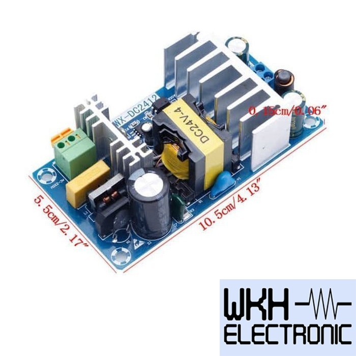 (READ DESCRIPTION!!) Switching Power Supply Module 24V 6A AC-DC AC - DC ...