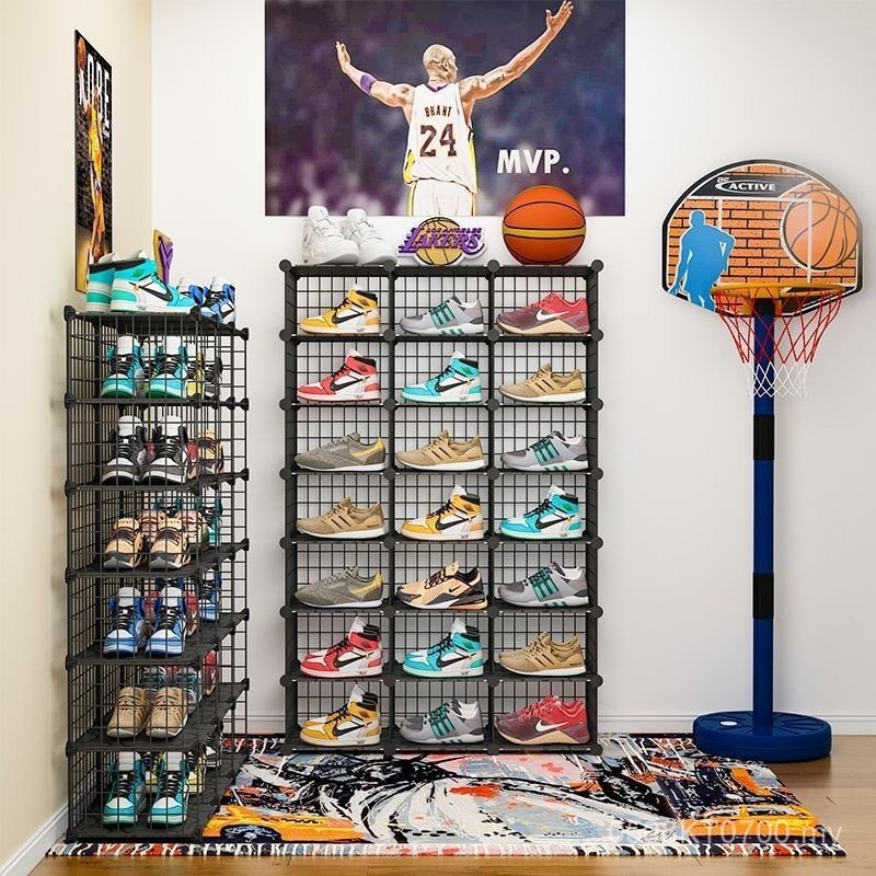 Shoe Display Rack Stall Shoe Rack Shop Live Grid Shoe Rack AJ ...