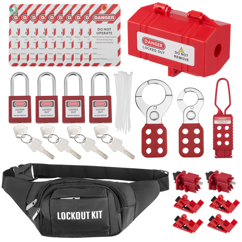 Lock Off Kit for Electricians, Electrical Circuit Breaker Lockout ...