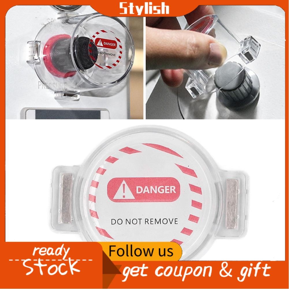 Stylish365 Power Push Button Switch Cover Magnetic Lockout | Shopee ...