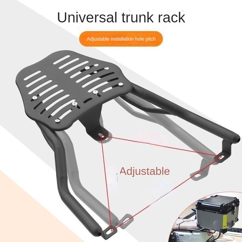 Motorcycle Bracket Takeaway Universal Adjustable Motorcycle Trunk ...