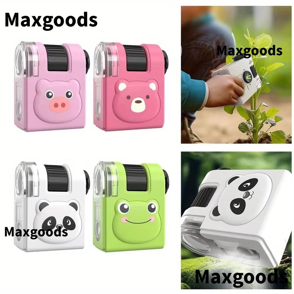 MAX Children's Microscope, Science Toy 80X Mini Handheld Microscope ...