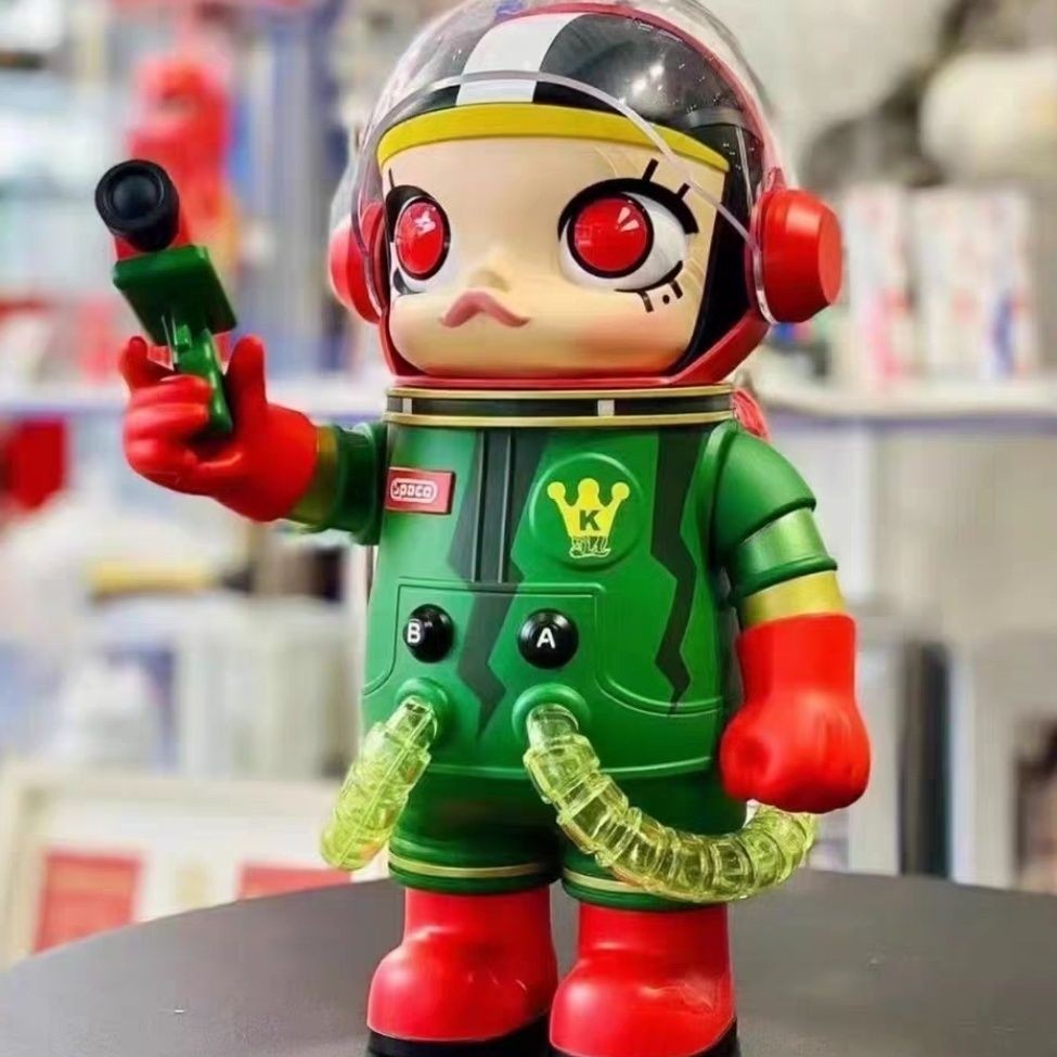 Pop mart digimon POPMART pop mart SPACE MOLLY Watermelon 400% 1MEGA ...