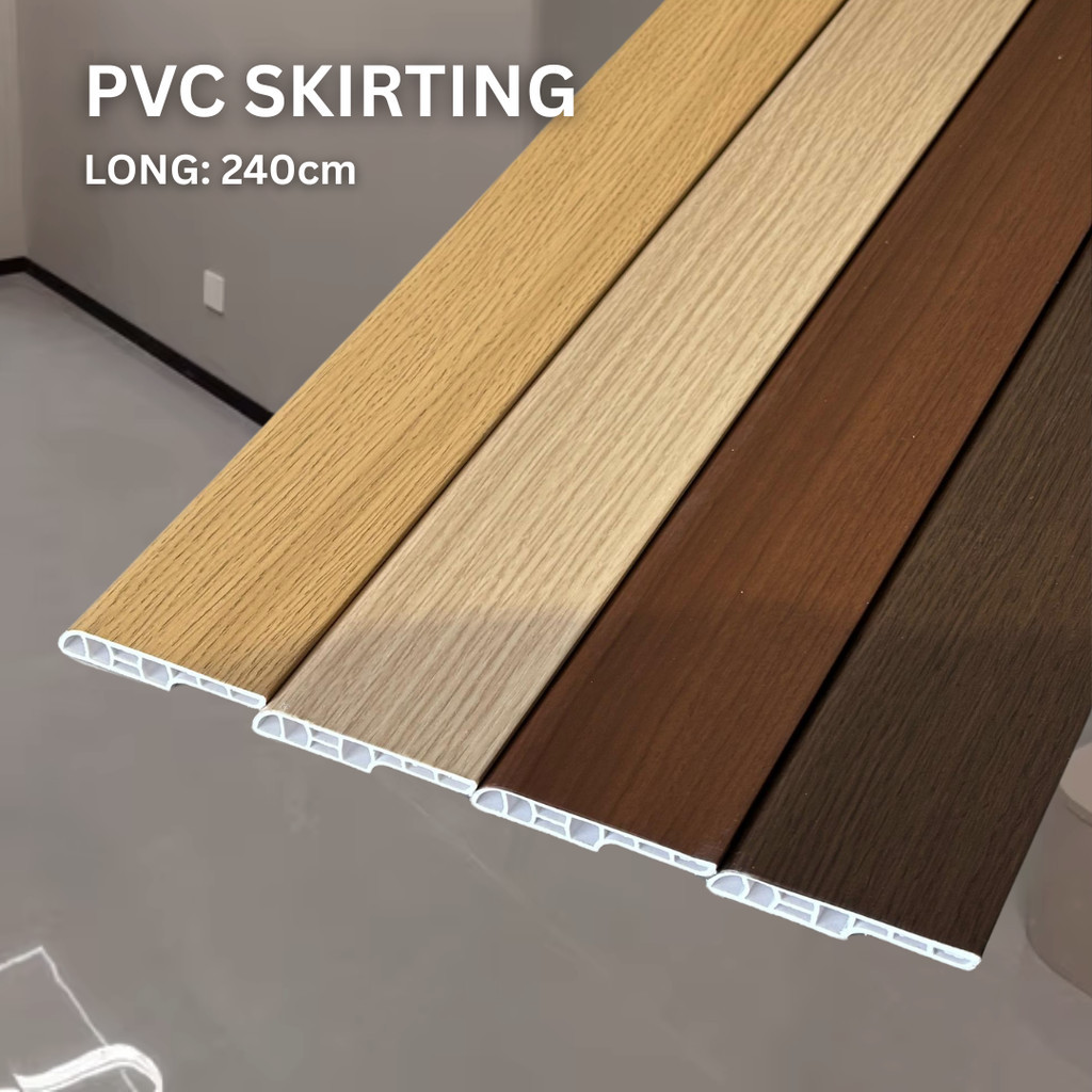 Flooring PVC Wall Skirting 8 Kaki Wall Skirting Vinyl Skirting DIY ...