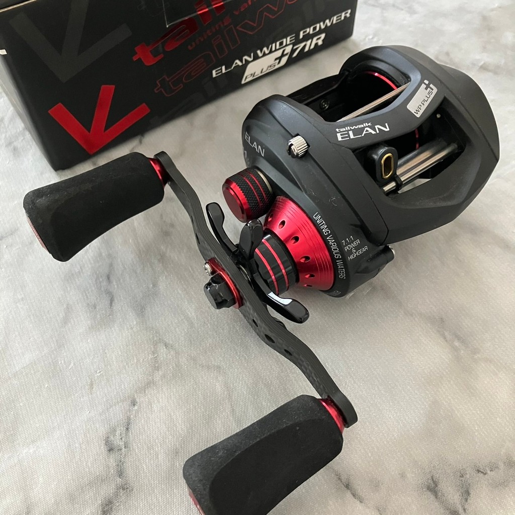 Tailwalk ELAN WIDE POWER PLUS Baitcasting Reel | 5.4 & 7.1 Gear