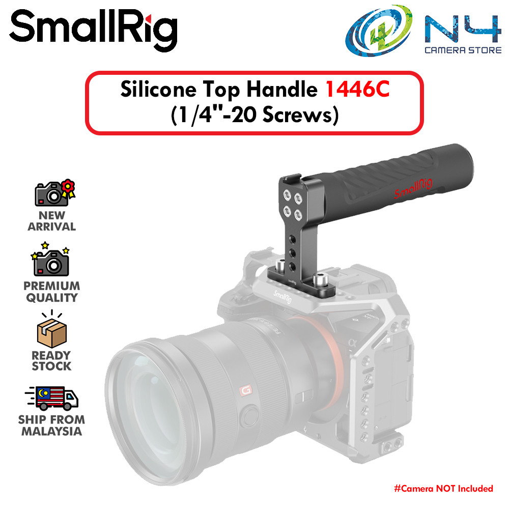 SmallRig Top Handle Rubber New version 1446 1446B 1446C | Shopee Malaysia