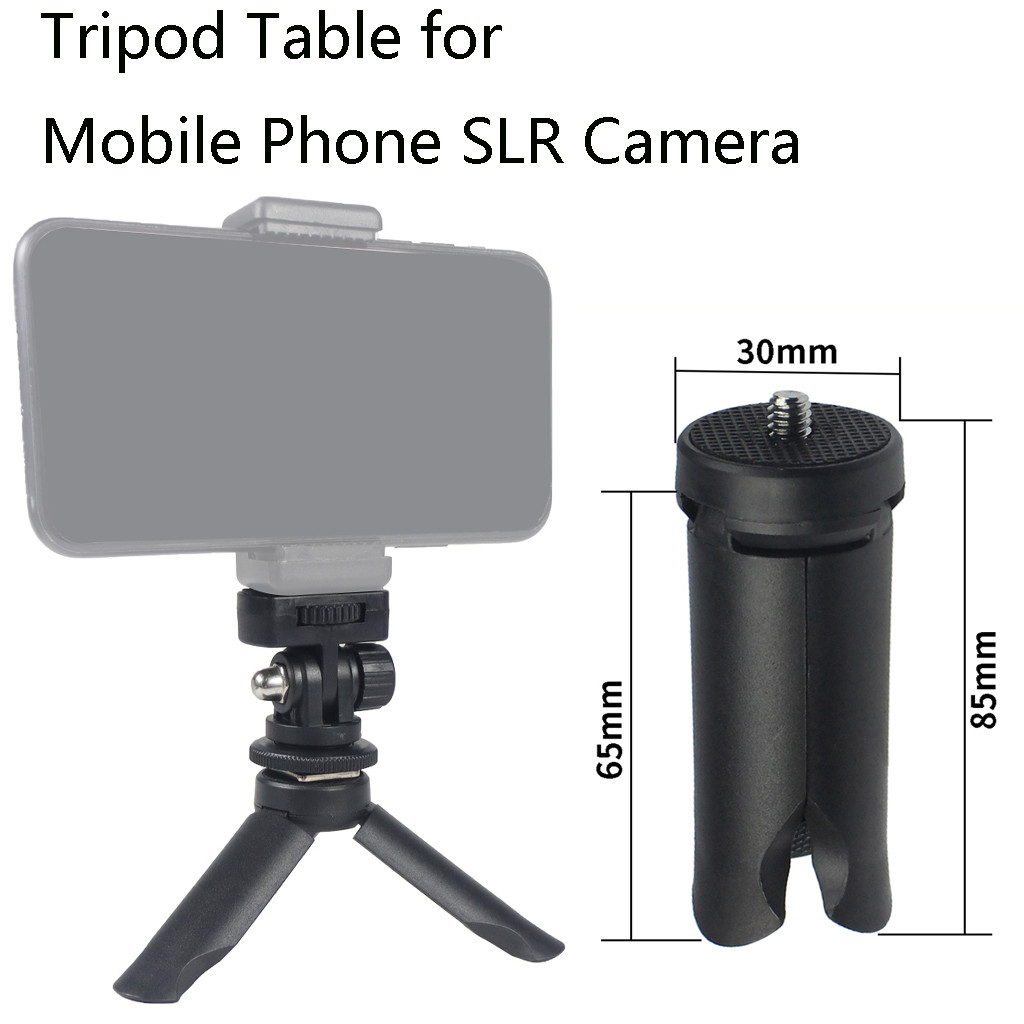 Mini Tripod Table for Mobile Phone SLR Camera Stand Handheld Grip Ball ...