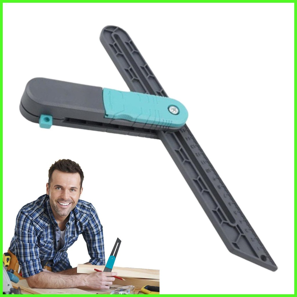 Angle Measuring Tool Multifunctional Protractor Angle Ruler Woodworking ...