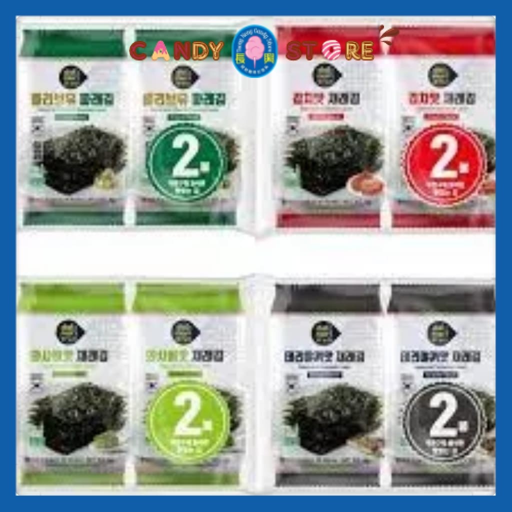 Dalnuri Seaweed Layer Pack (4gX2packs*) 韩国紫菜 Seasoned Seaweed Layer ...