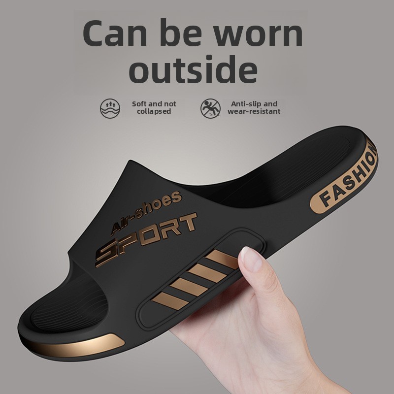 Slippers Men/Summer Can Wear Outside/Trendy/Bathroom Bath Anti
