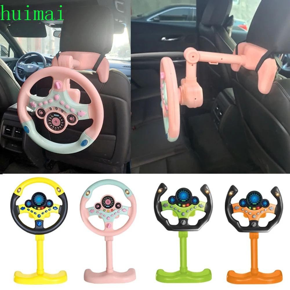 HUIMAI Simulated Driving Steering Toy, Multi Functional Early Education ...