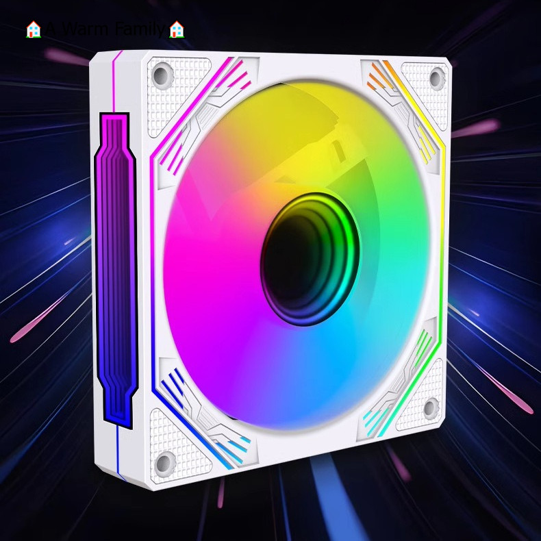 Prisma IV Pro ARGB + PWM Temperature Control Computer Cooling Fan ...